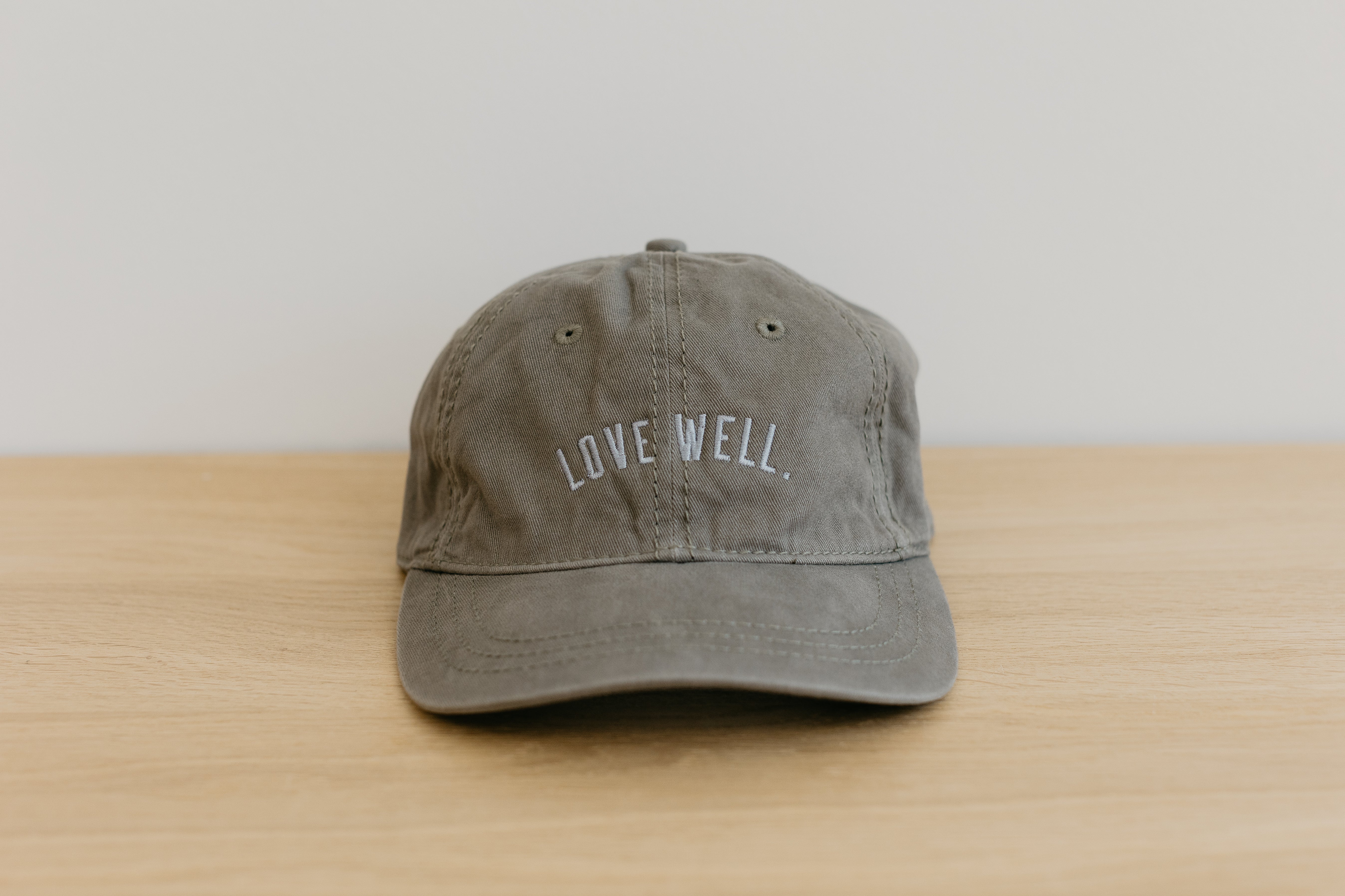 Vintage Ivy Logo Hat - Light Army Green