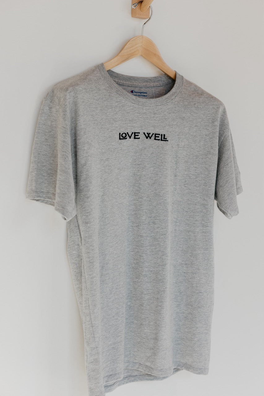 Aster Grey Unisex Champion Tee