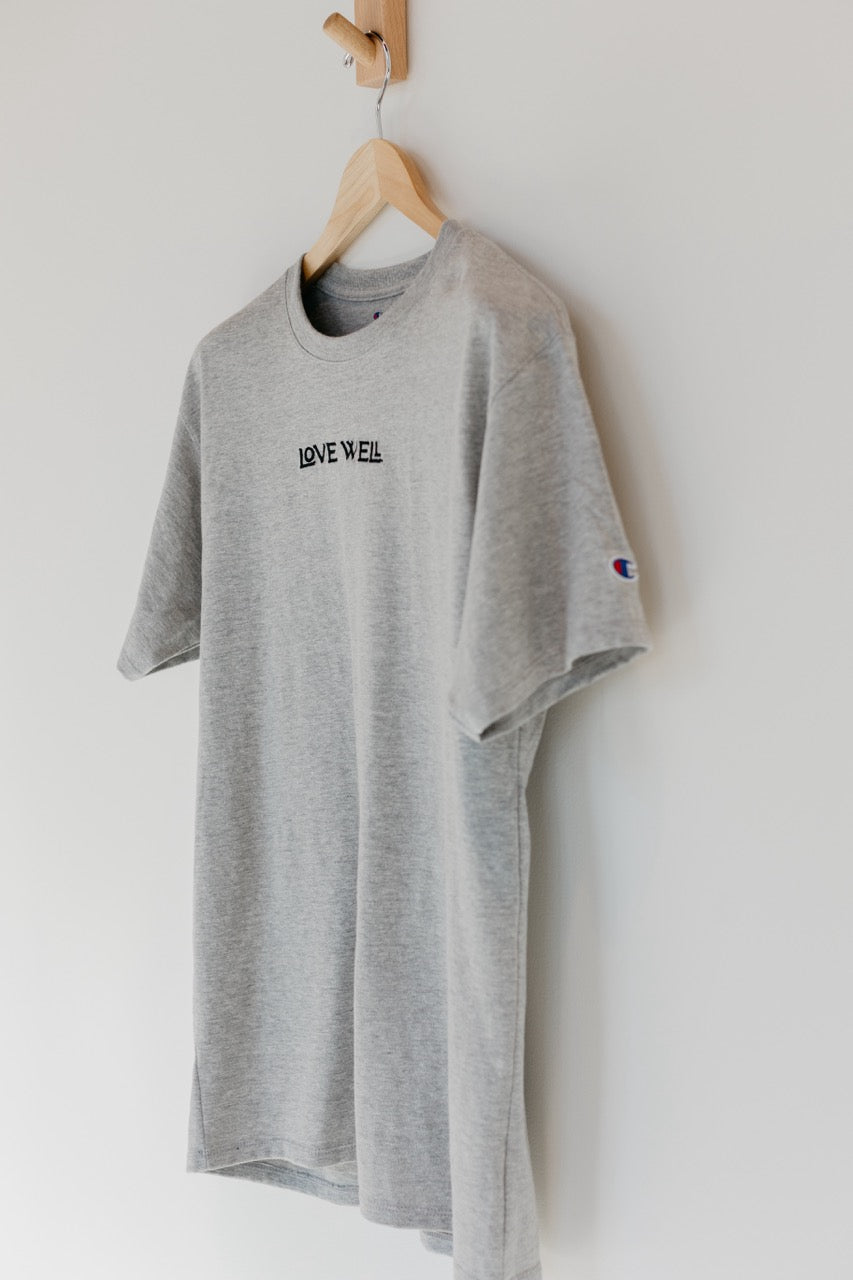 Aster Grey Unisex Champion Tee