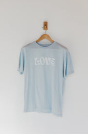 Groovy Lt Blue Unisex Short Sleeve Tee