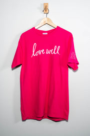 Original Script Bright Pink Tee