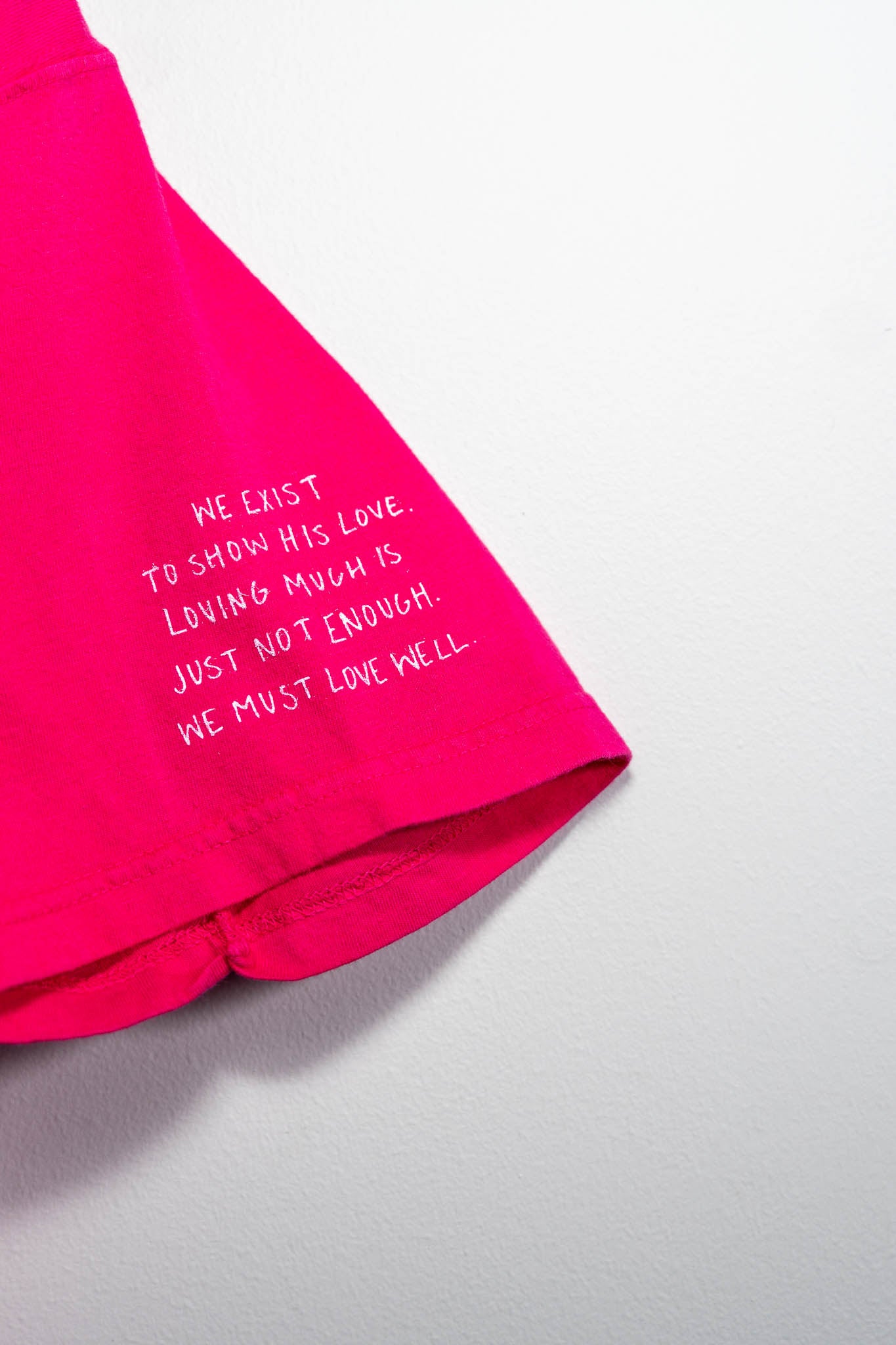 Original Script Bright Pink Tee