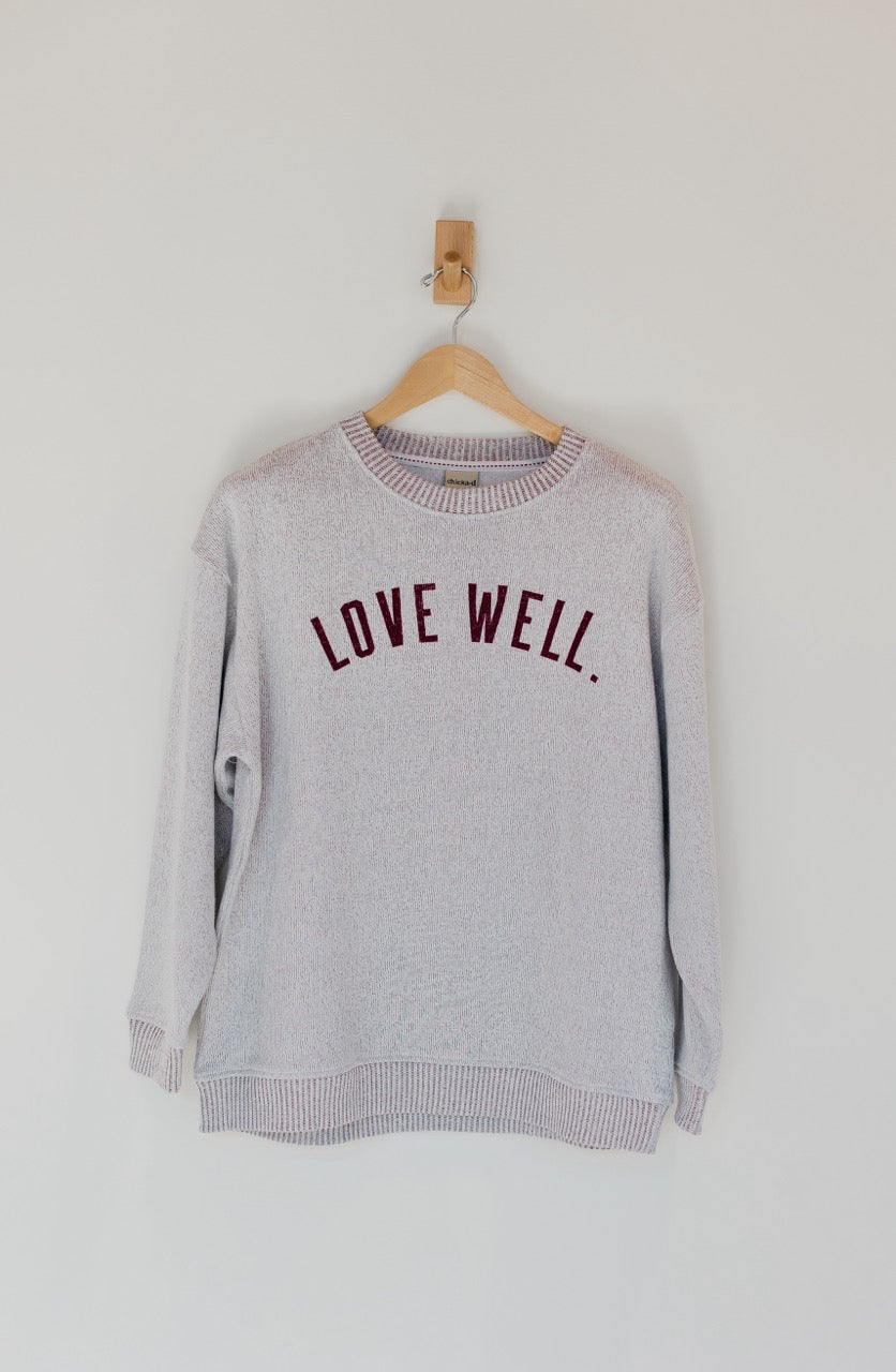 Maroon Warm Up Crew - Vintage Ivy