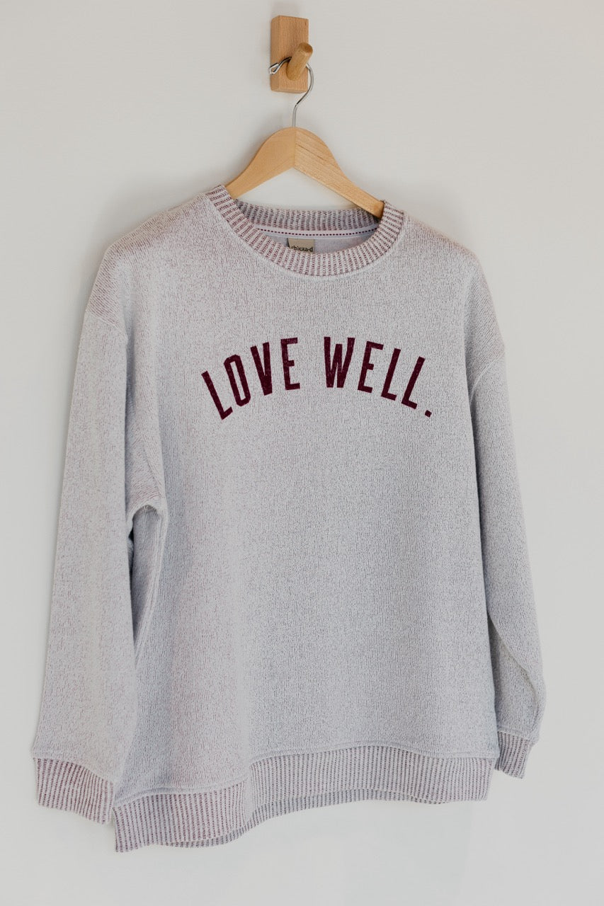 Maroon Warm Up Crew - Vintage Ivy