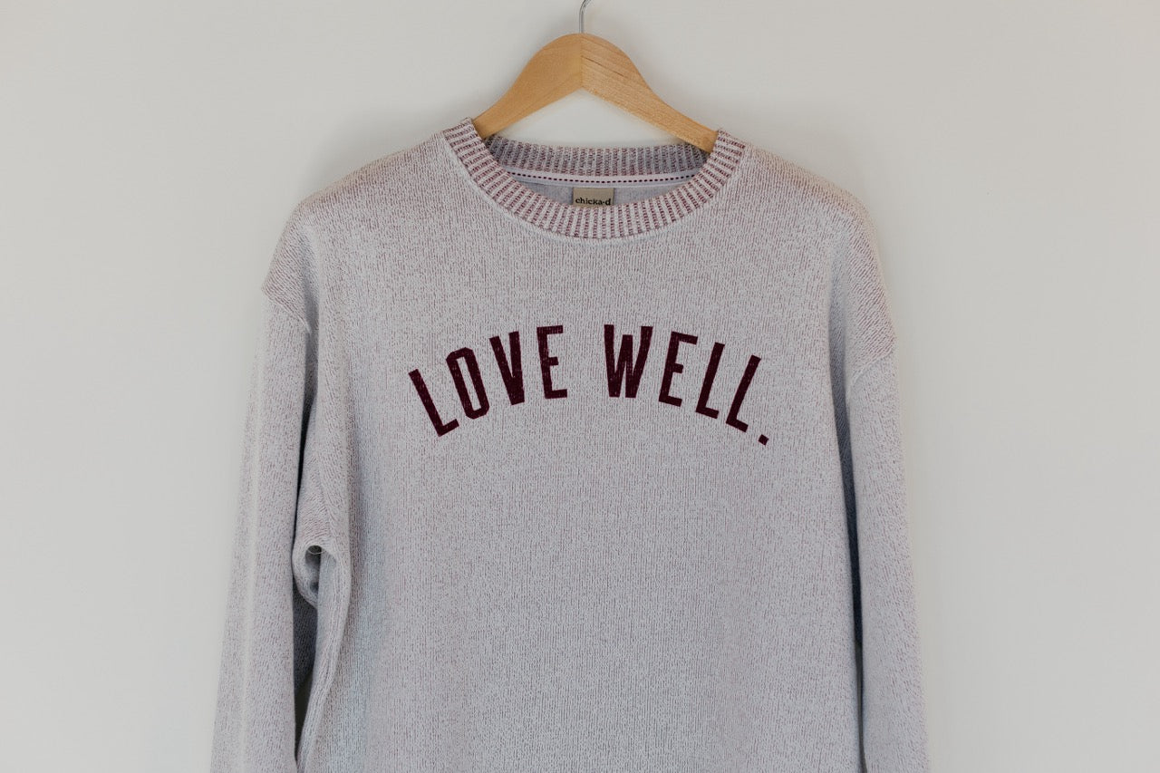 Maroon Warm Up Crew - Vintage Ivy