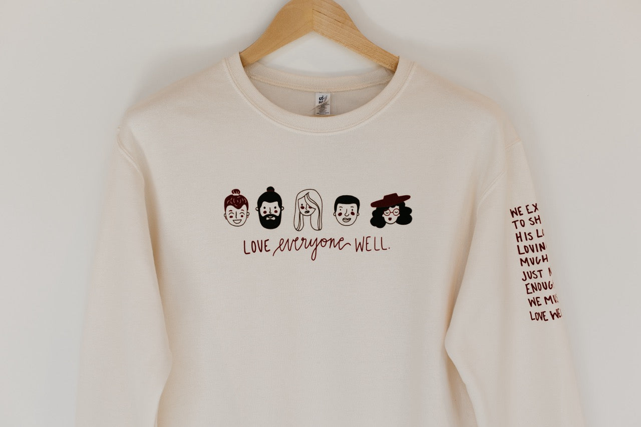 Off White Uni Faces Crew