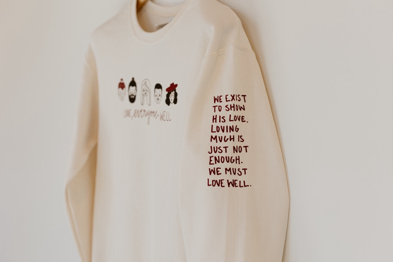 Off White Uni Faces Crew