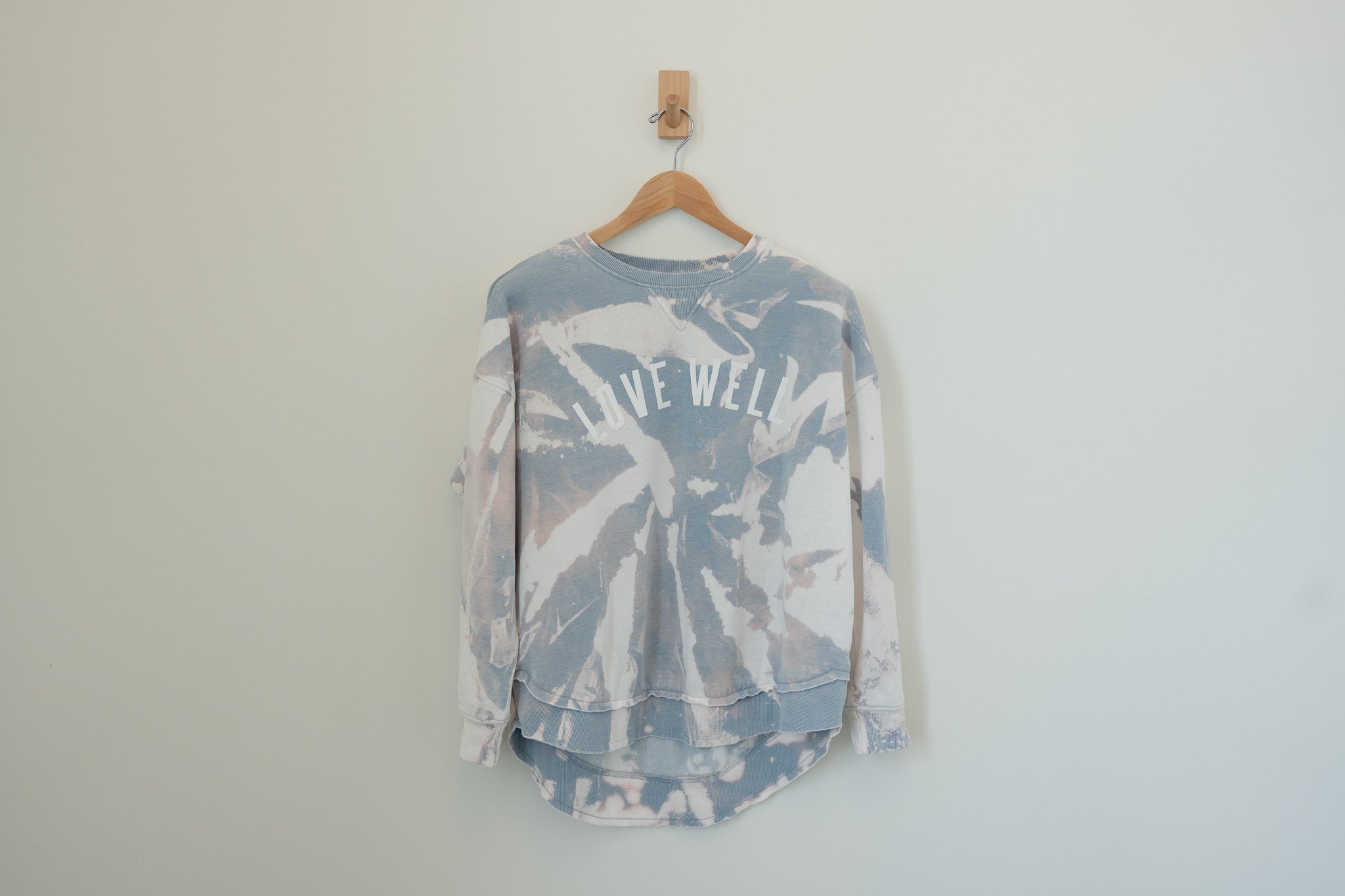 Vintage Ivy Tie Dye Poncho