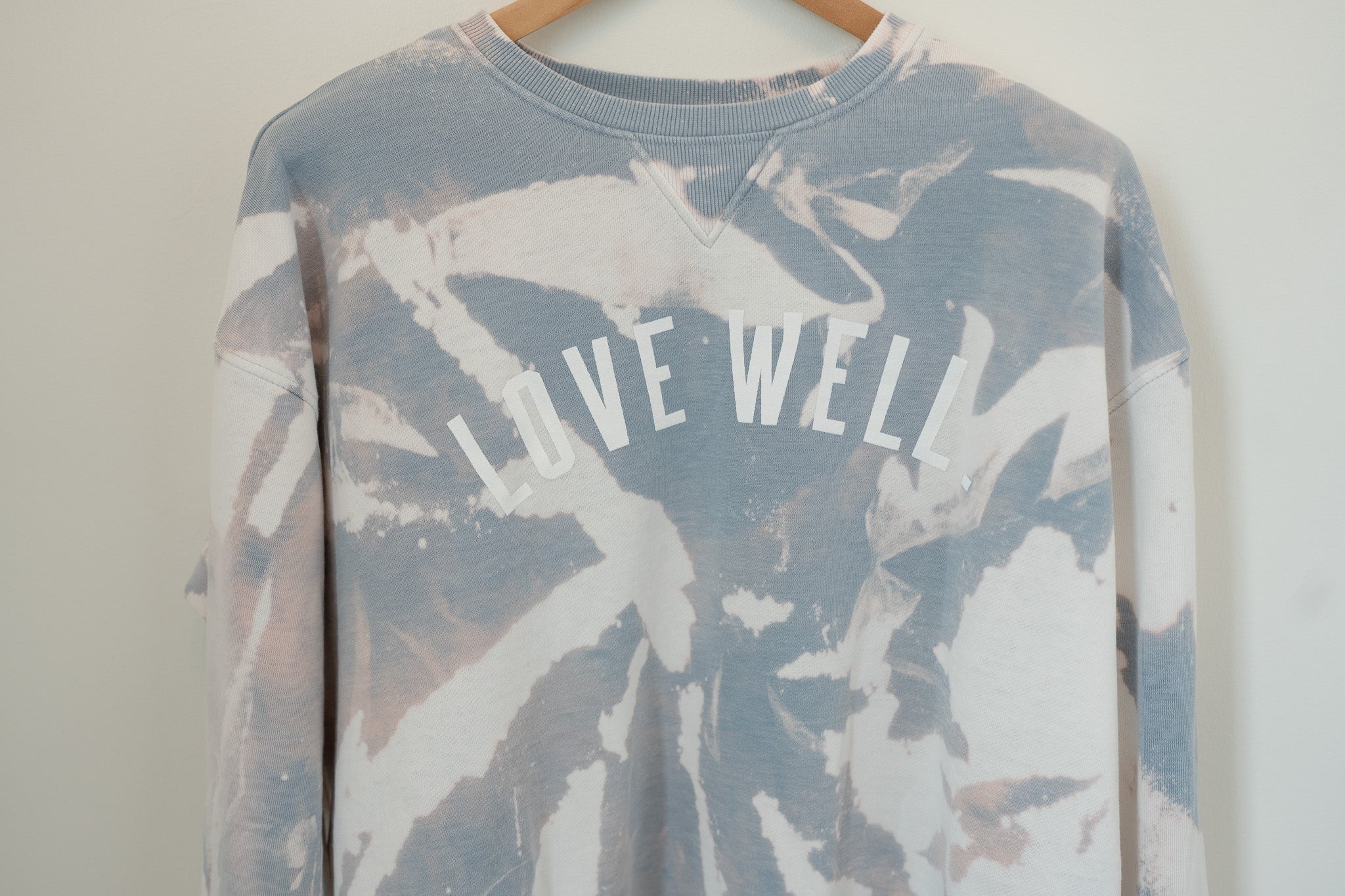 Vintage Ivy Tie Dye Poncho