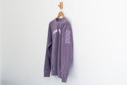 Vintage Ivy Plum Pigment Dyed Sweatshirt