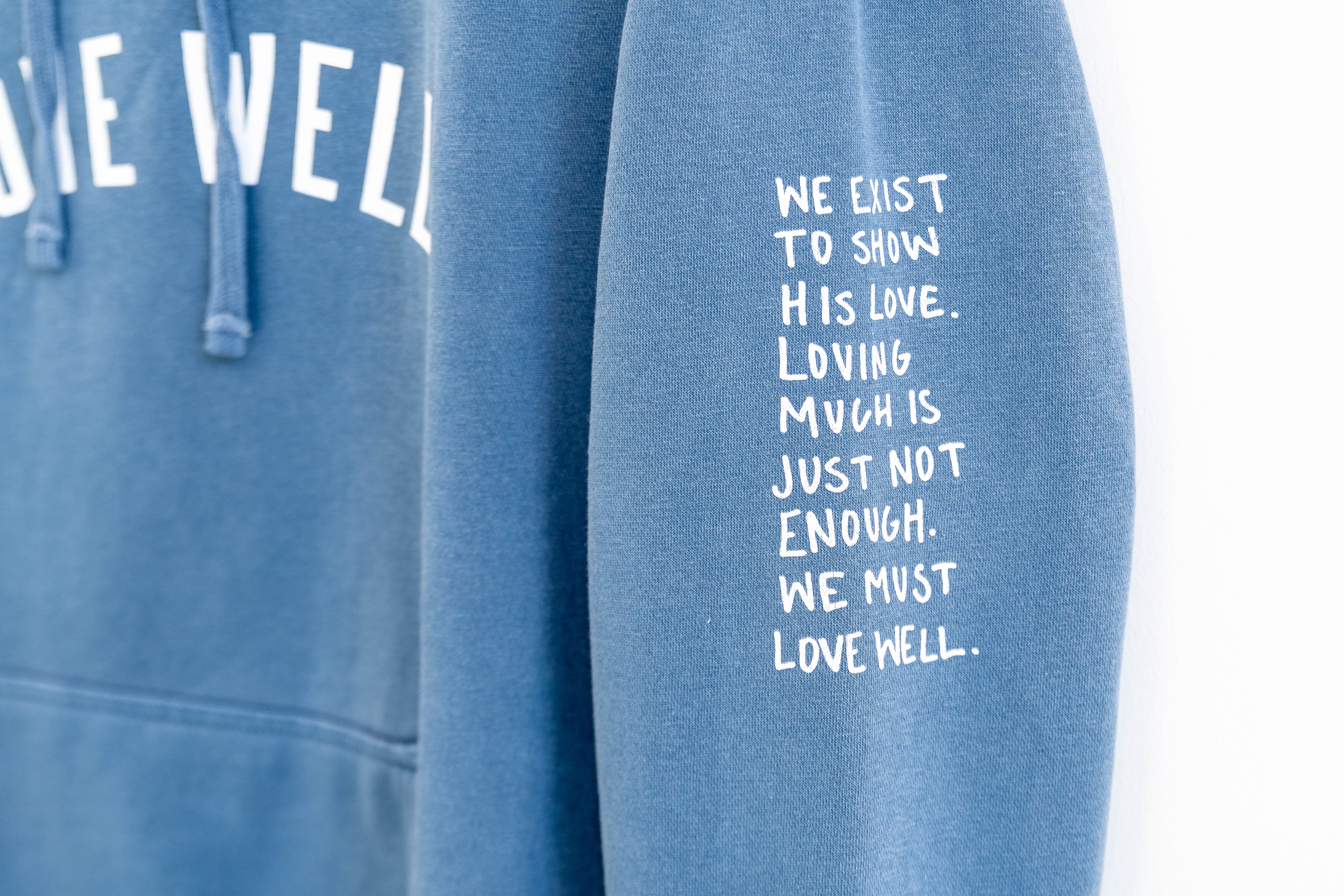 Vintage Ivy Lt. Blue Hoodie