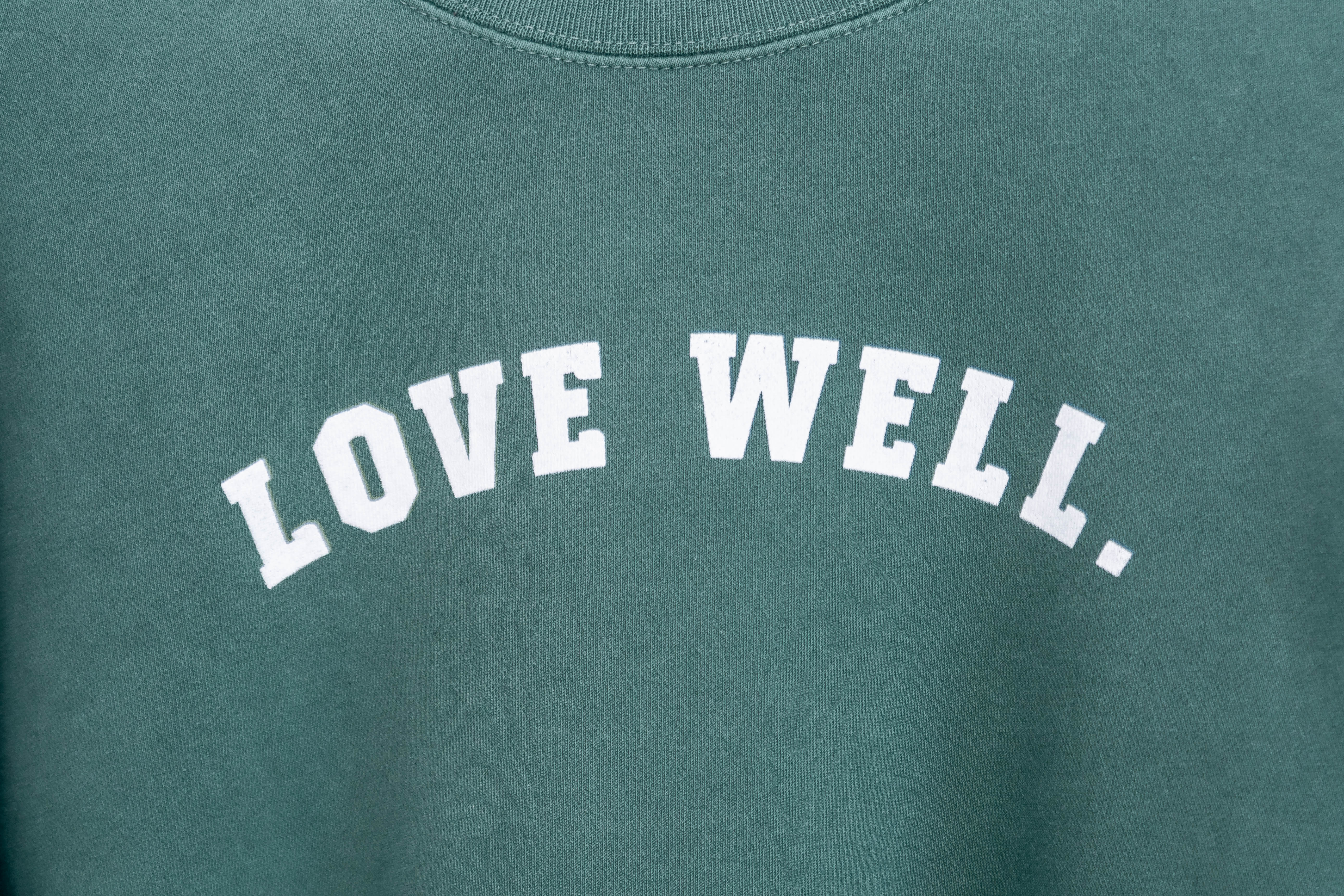 Vintage Ivy Pine Pigment Dyed Sweatshirt