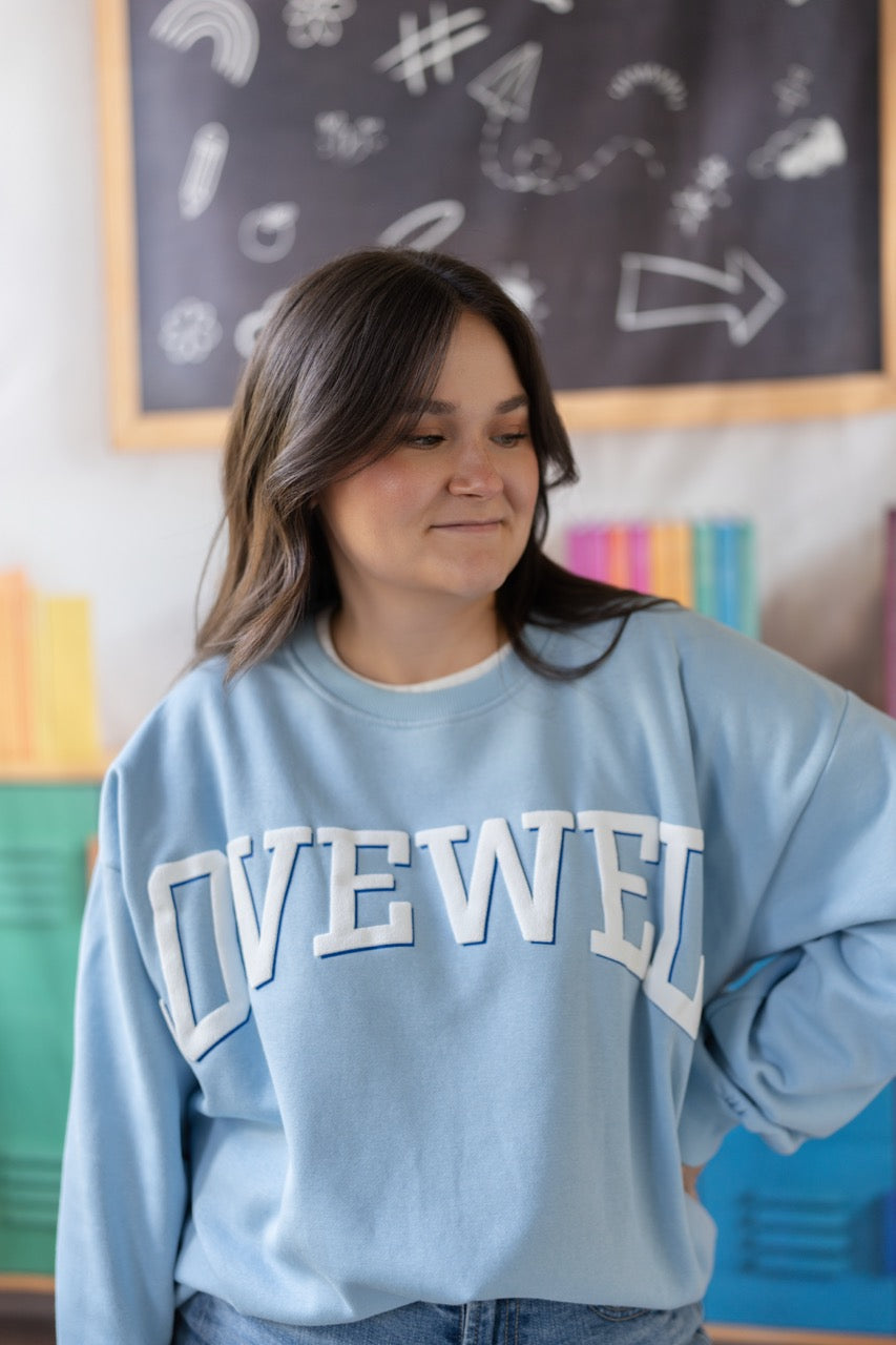 Vintage Ivy Beach Blue