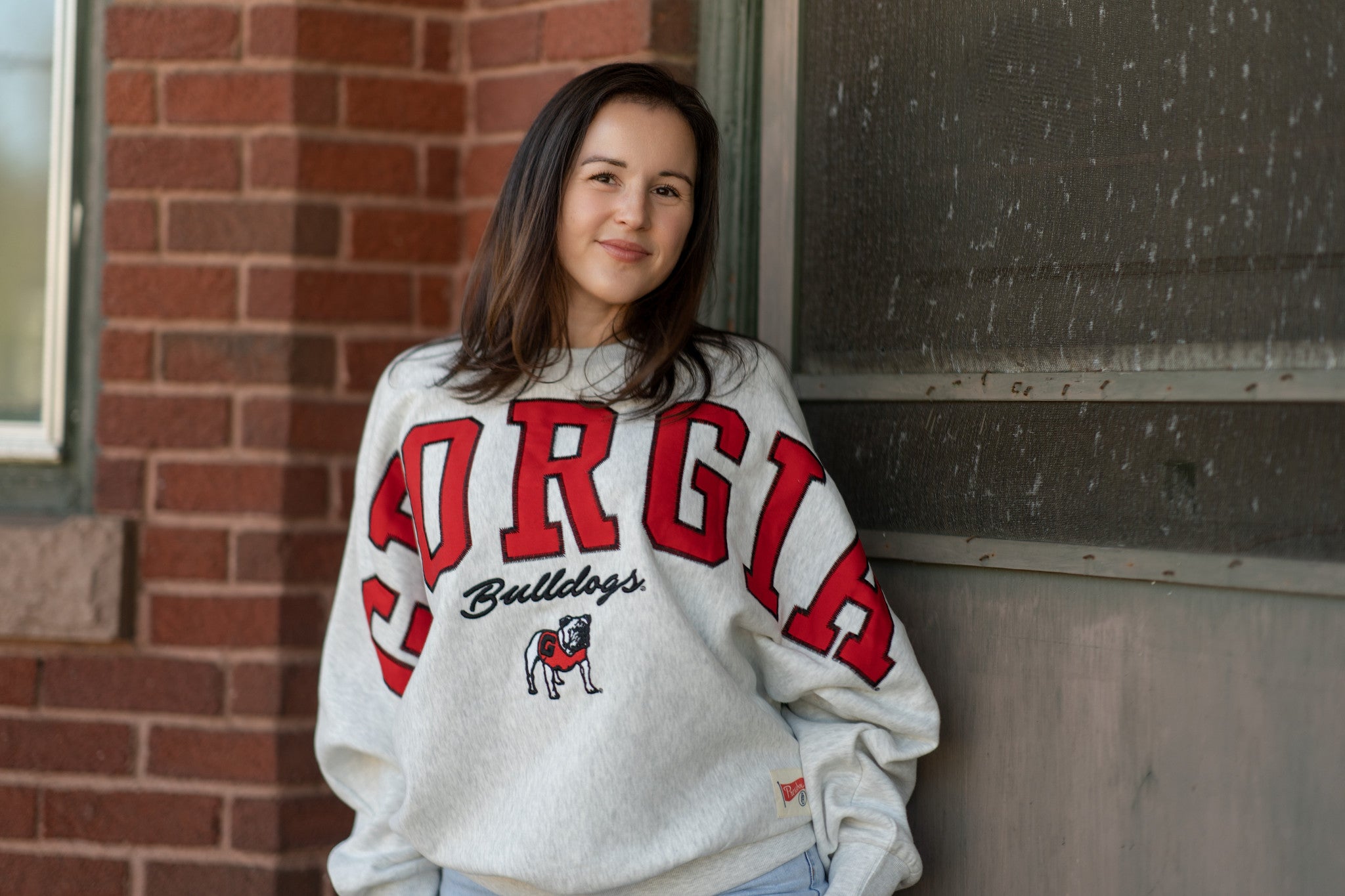 Georgia UGA Retro Oversized Sweatshirt