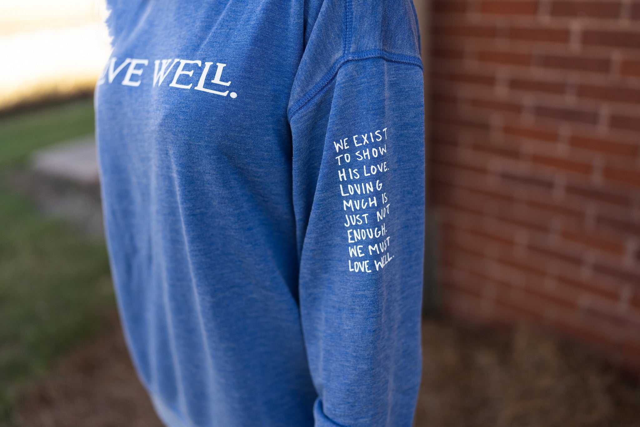 Abigail Cobalt Blue Crew