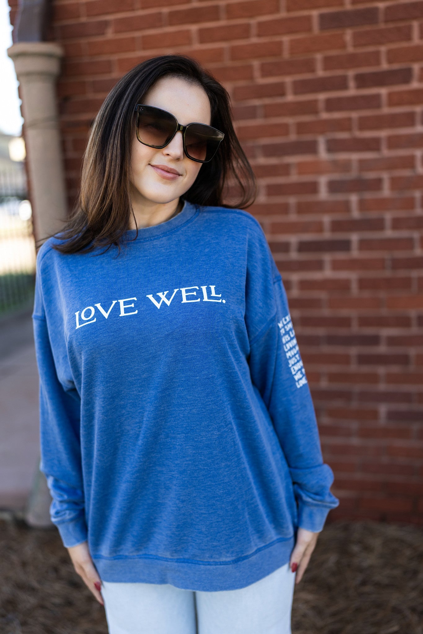 Abigail Cobalt Blue Crew