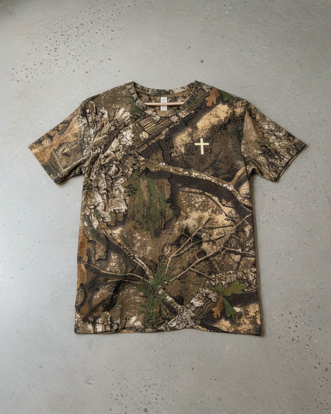 Jesus Loves Well Camo Tee