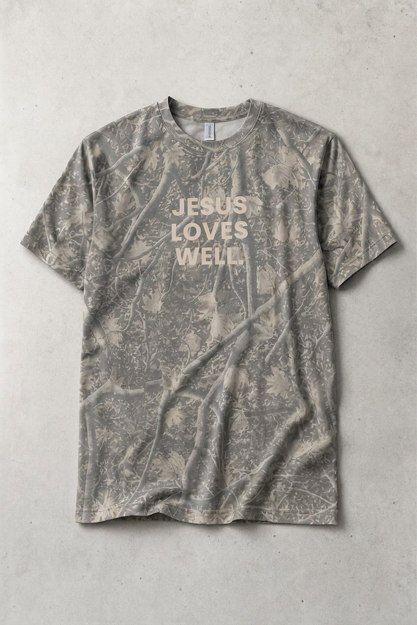 Deadwood Camo Jesus Loves Well
