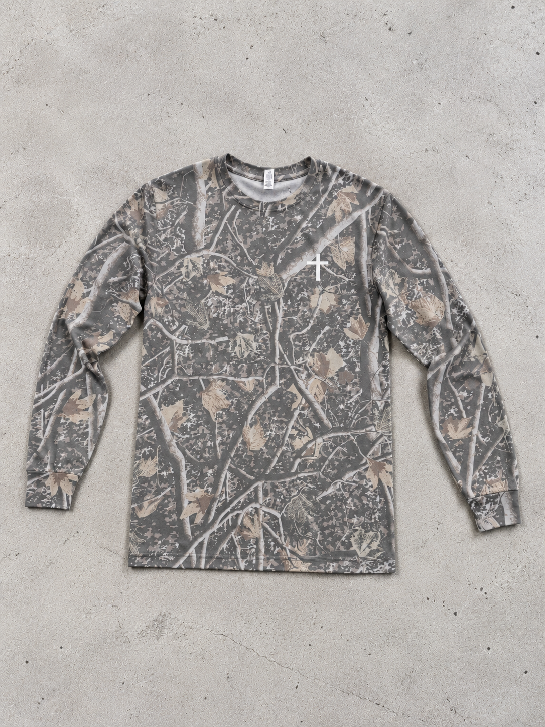 Deadwood Camo Long Sleeve Cross Tee