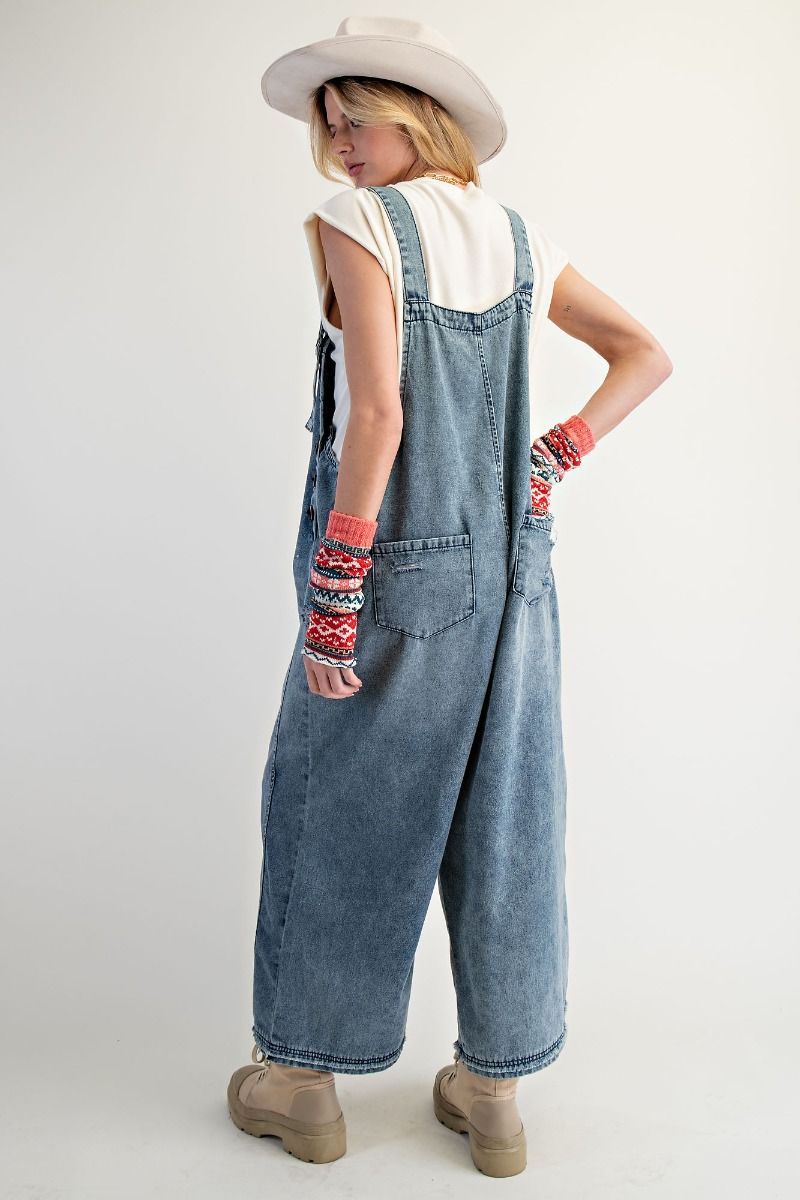 Denim Overalls - Vintage Blue