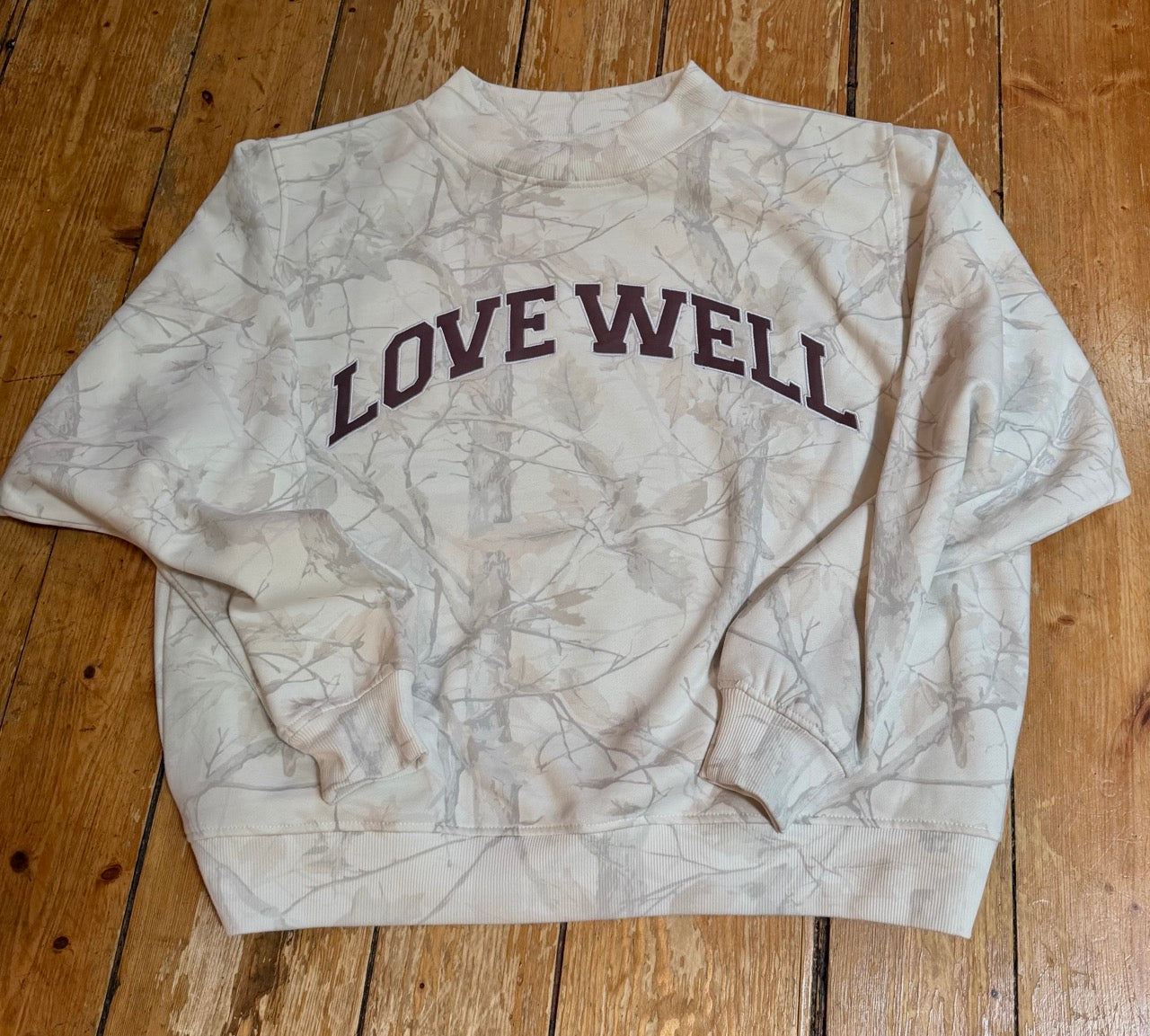 Faded Camo Hampton Mock Neck
