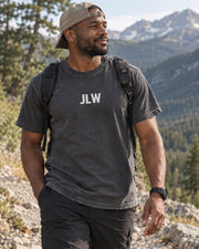JLW - Jesus Loves Well -Pepper Tee
