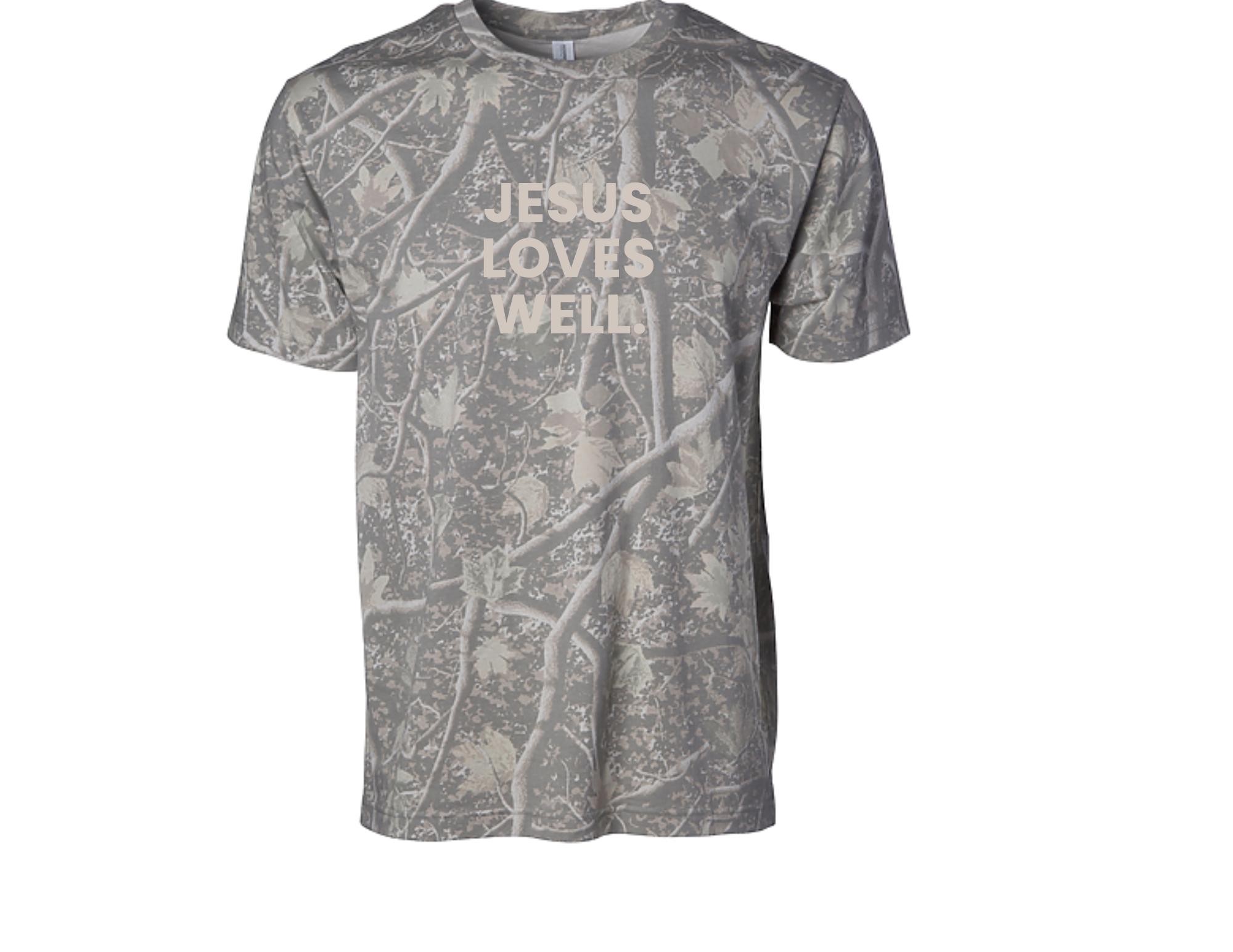 Deadwood Camo Jesus Loves Well