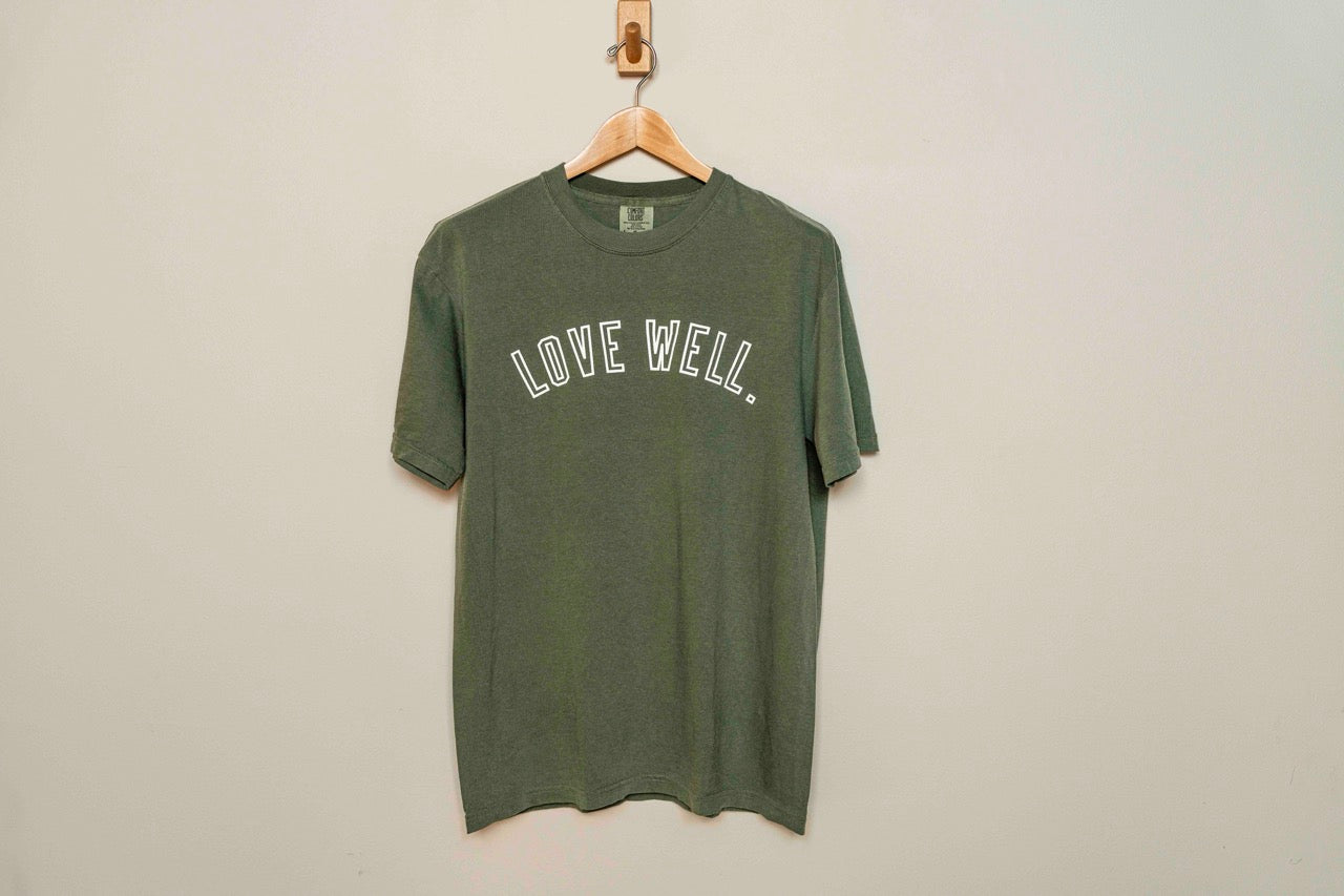 Vintage Ivy Moss Comfort Colors Tee
