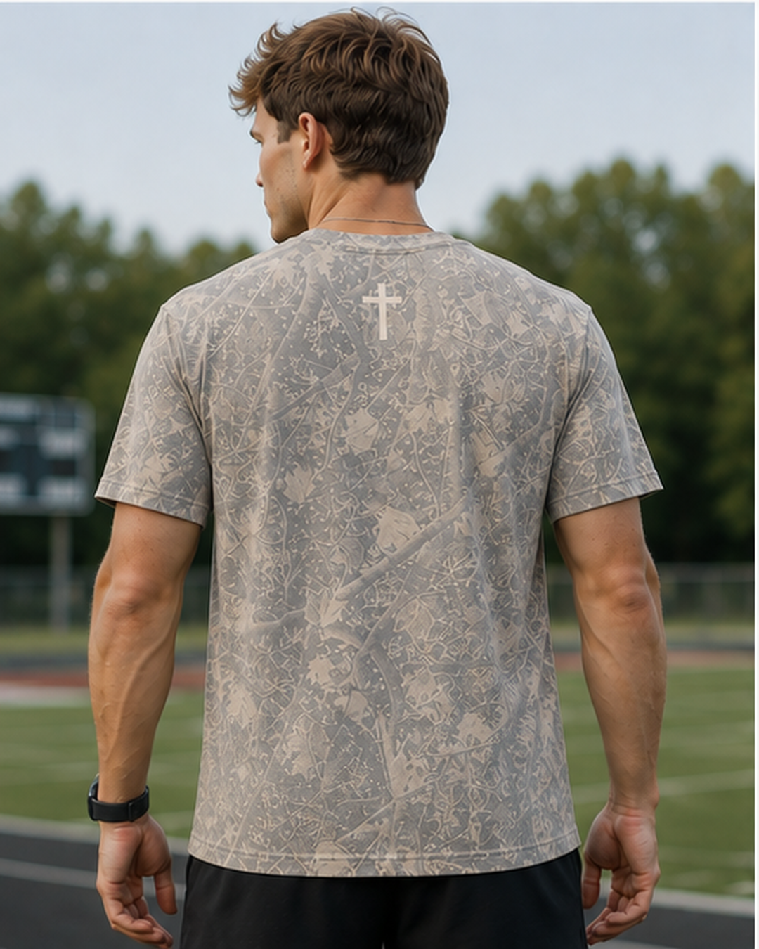 Deadwood Camo Jesus Loves Well Tee