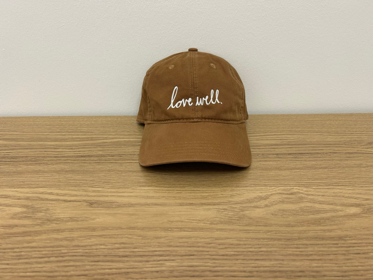 Love Well Original Script Carhartt Hat