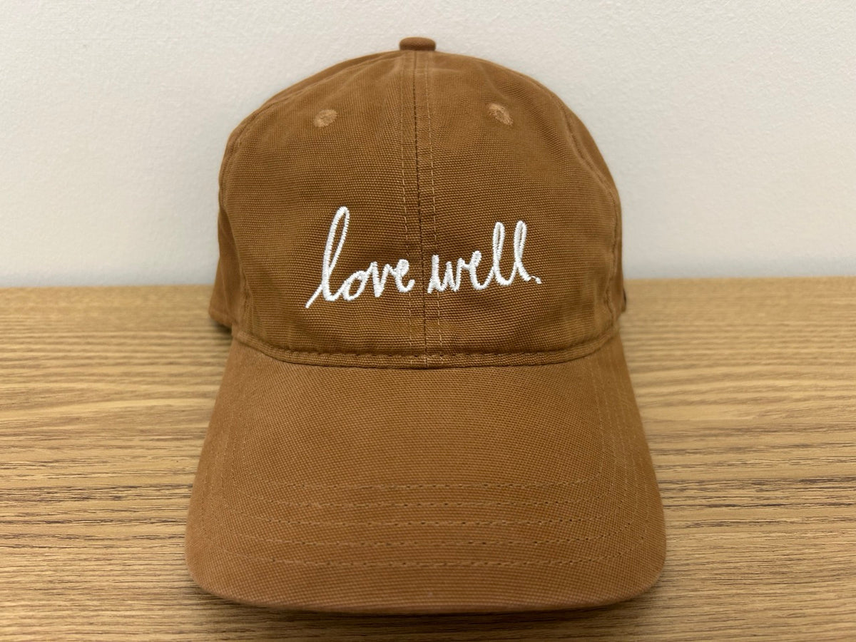 Love Well Original Script Carhartt Hat